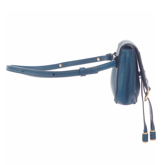 New Chloé Marcie Convertible Belt Bag in Navy Ink! - Picture 3 of 16